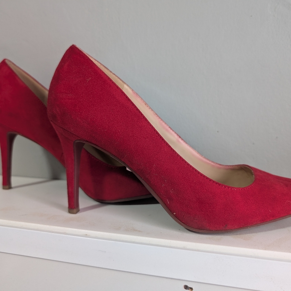 Jessica Simpson Red Stilletos
